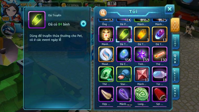 Mã : #TTS7032 - S968 - BXH: 20/PK9 - V15 - 1493S - 39K KC - Vua Kiếm & Khiên Bá Chủ Ho-oh Dnm Unvoa WB Bá Chủ Nhiều Pet Huyền Thoại