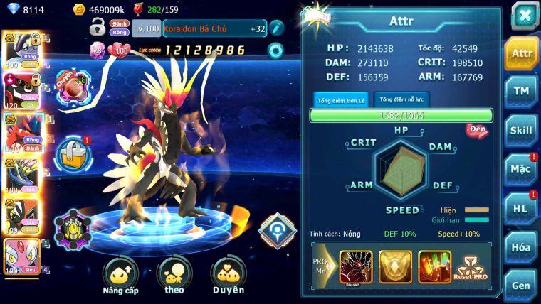 Mã : #TTS7044 - S1758 - BXH : 9 - 1186S - V15 - Miraidon Koraidon Bá Chủ  Tapu Bulu Cộng Hưởng Dnm 2 Team Hot Meta