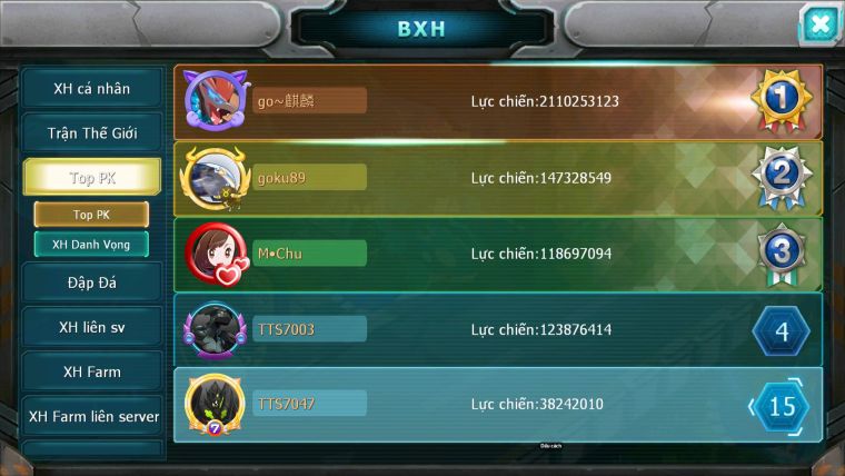 Mã : #TTS7047 - S957 - bxh: 15 - Palkia CH Ho-oh Dnm Diancie wb nhiều pet bá chủ hot