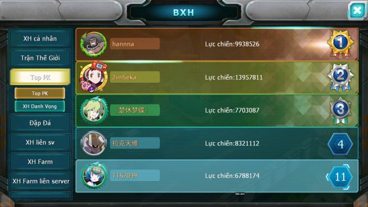 Mã : #TTS7049 - S1915 - V7 - BXH: 11 - Tapu Bulu Bá Chủ Celebi Bc Rắn Băng Bc Raikou Đua top ngon