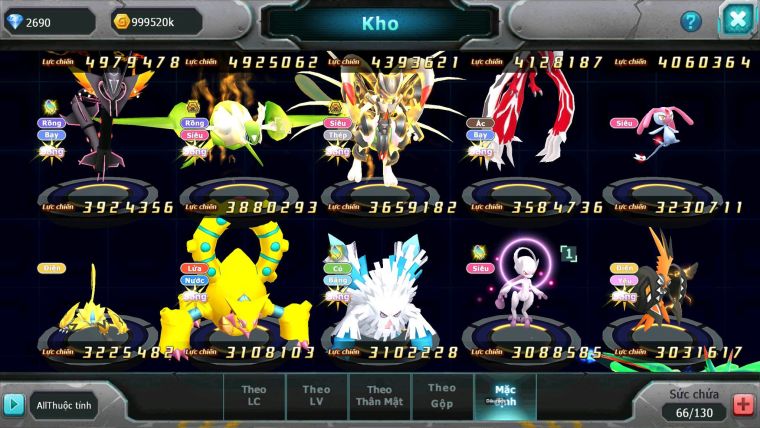 Mã : #TTS7053 - S1350 - V13 - Ho-oh Qvbc Unvoa WB Bc Mew giap Cặp lati bc quá ngon