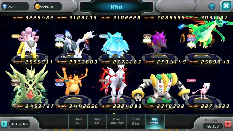 Mã : #TTS7053 - S1350 - V13 - Ho-oh Qvbc Unvoa WB Bc Mew giap Cặp lati bc quá ngon