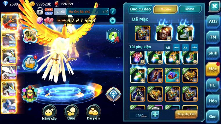 Mã : #TTS7053 - S1350 - V13 - Ho-oh Qvbc Unvoa WB Bc Mew giap Cặp lati bc quá ngon