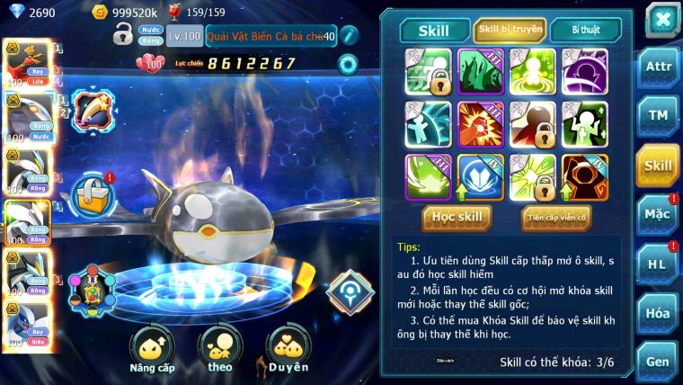 Mã : #TTS7053 - S1350 - V13 - Ho-oh Qvbc Unvoa WB Bc Mew giap Cặp lati bc quá ngon