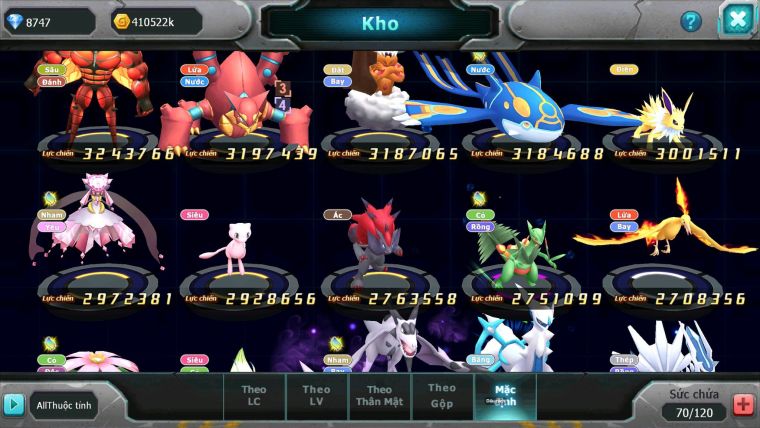 Mã : #TTS7054 - S1636 - V12 - 1297S - White CHD Ho-oh Dnm Black Bc Yvetal Bc Thần gió Bc Qvld Nhiều Pet HT