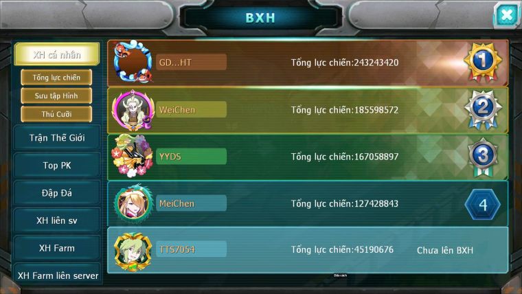 Mã : #TTS7054 - S1636 - V12 - 1297S - White CHD Ho-oh Dnm Black Bc Yvetal Bc Thần gió Bc Qvld Nhiều Pet HT