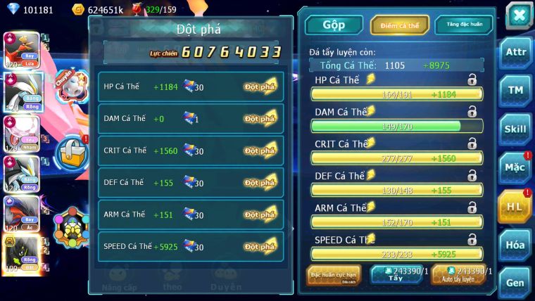 Mã : #TTS7056 - S650 - BXH: 3 - Top3/C11 - V15 - 101K KC - 5K8 SÁCH - Dàn Pet CHAM Khủng META