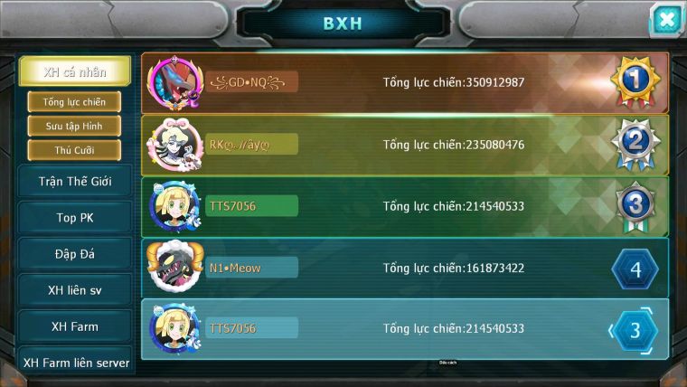 Mã : #TTS7056 - S650 - BXH: 3 - Top3/C11 - V15 - 101K KC - 5K8 SÁCH - Dàn Pet CHAM Khủng META