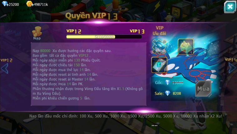 Mã : #TTS7058 - S66 - BXH:7 - 254M CH Yvetal - Ho-oh Diancie CHD Palkia CH Rayquaza 3 Team Meta Nông Dân Lực Chiến Khủng