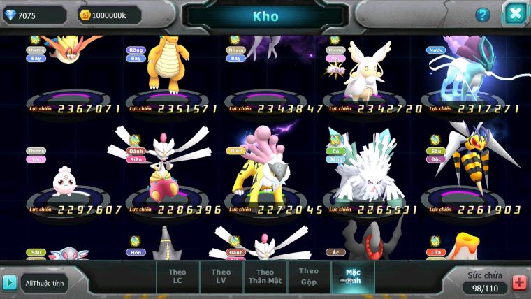 Mã : #TTS7062 - S1520 - V11 - Ho-oh CHD Sét SS Yvetal Thần Gios Bá Chủ