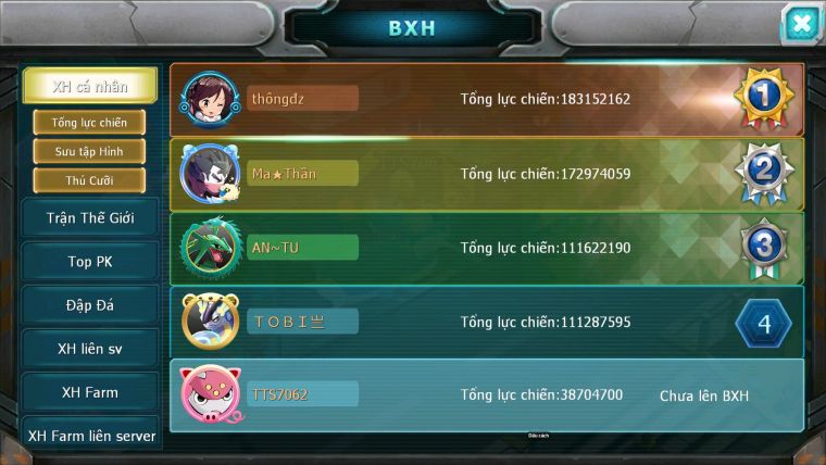 Mã : #TTS7062 - S1520 - V11 - Ho-oh CHD Sét SS Yvetal Thần Gios Bá Chủ