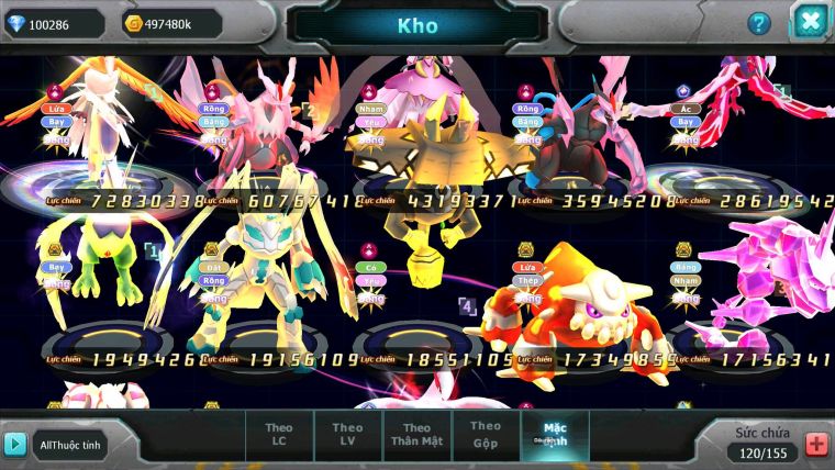 Mã : #TTS7067 - S650 - BXH : 3 - Top3-4/C11 - 3K6 Sách - V15 - Ho-oh WB Diancie Yvetal Lugia Max Trạng Thái MEGANEC