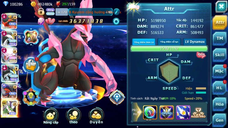 Mã : #TTS7067 - S650 - BXH : 3 - Top3-4/C11 - 3K6 Sách - V15 - Ho-oh WB Diancie Yvetal Lugia Max Trạng Thái MEGANEC