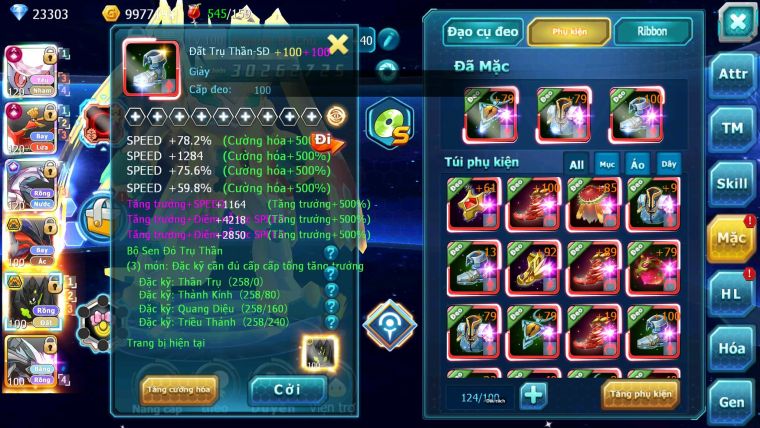 Mã : #TTS7068 - S179 - V18 -  BXH: 3 - Top3-4/C3 - 2K Sách - Diancie & Ho-oh & Palki Max Trạng Thái LC Khủng Z100 + Kyurem Viện Trợ Build Khỏe