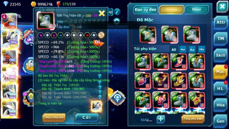Mã : #TTS7069 - S1639 - V14 : BXH : 22 - 23K KC - Ho-oh CHD Full SS - Miraidon Bá Chủ Yvetal Bc Diancie Nhiều Pet Bá Chủ