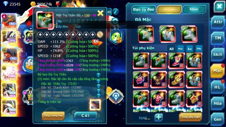 Mã : #TTS7069 - S1639 - V14 : BXH : 22 - 23K KC - Ho-oh CHD Full SS - Miraidon Bá Chủ Yvetal Bc Diancie Nhiều Pet Bá Chủ