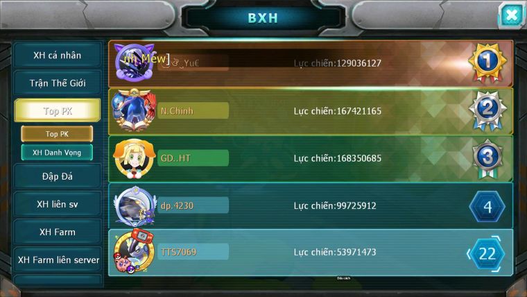 Mã : #TTS7069 - S1639 - V14 : BXH : 22 - 23K KC - Ho-oh CHD Full SS - Miraidon Bá Chủ Yvetal Bc Diancie Nhiều Pet Bá Chủ