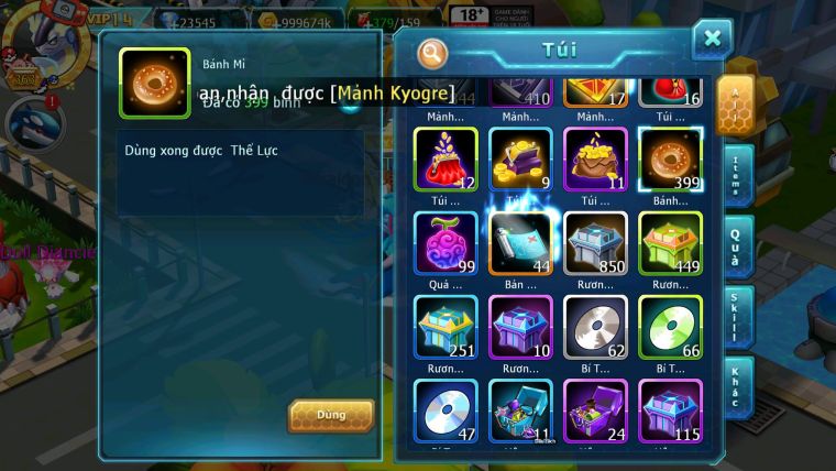 Mã : #TTS7069 - S1639 - V14 : BXH : 22 - 23K KC - Ho-oh CHD Full SS - Miraidon Bá Chủ Yvetal Bc Diancie Nhiều Pet Bá Chủ