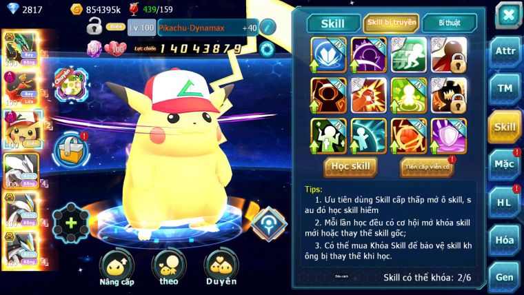 Mã : #TTS7075 - S34 - V12 - BXH:!7 - Rayquaza Bc Ho-oh Dnm Pikachu Dnm Unvoa WB bc nhiều Pet HT