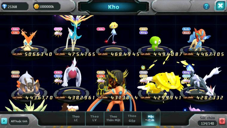 Mã : #TTS7074 - S1335 - V14 BXH : 8 - Diancie & Ho-Oh CHD Rayquaza Dnm Cặp Cá Bc Form 3 Team