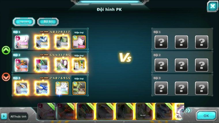 Mã : #TTS7074 - S1335 - V14 BXH : 8 - Diancie & Ho-Oh CHD Rayquaza Dnm Cặp Cá Bc Form 3 Team