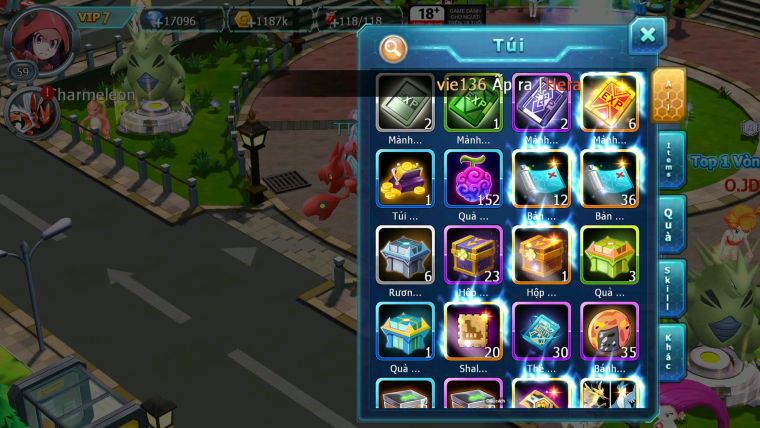 Mã : #TTS7079 - S1951 - V7 - BXH : 8 - V7 - 17K KC - ĐÃ NẠP LỆNH Unvoa Lati Armdlo Raikou