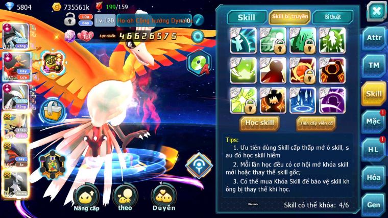 Mã : #TTS7078 - S1061 - BXH: 3 - Top5-8/C17 2K8 Sách - V14 - Black Ho-oh White CHD Vua Kiếm Bá Chủ Yvetal Bc Arc Thần gio bc