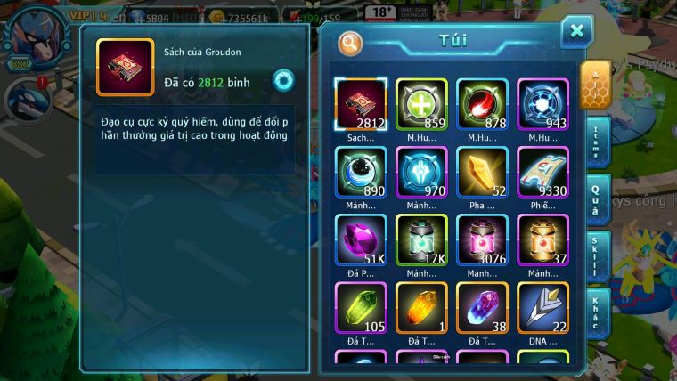 Mã : #TTS7078 - S1061 - BXH: 3 - Top5-8/C17 2K8 Sách - V14 - Black Ho-oh White CHD Vua Kiếm Bá Chủ Yvetal Bc Arc Thần gio bc