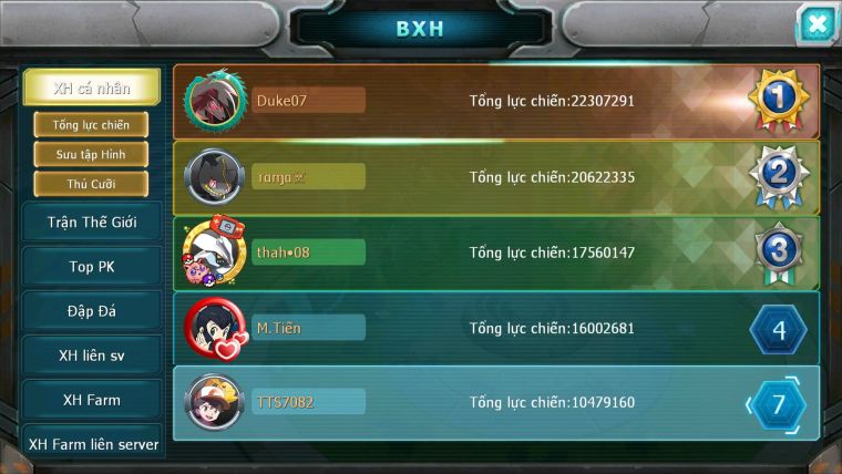 Mã : #TTS7082 - S1874 - V5 -BXH : 6 - Unvoa WB Bá Chủ Kyogre Zoroa Mes Jirachi Nhiều Pet HT