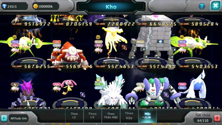 Mã : #TTS7090 - S1439 - BXH : 23 - V14 - 24K KC - Ho-oh CHD Miraidon Bc Yvetal Diancie WB Qvld Nhiều Pet BC