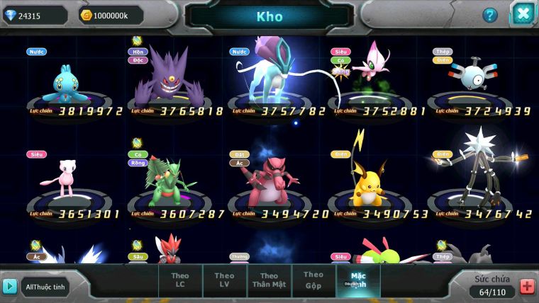 Mã : #TTS7090 - S1439 - BXH : 23 - V14 - 24K KC - Ho-oh CHD Miraidon Bc Yvetal Diancie WB Qvld Nhiều Pet BC