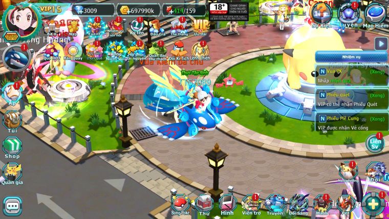 Mã : #TTS7089 - S1199 - V15 - BXH : 4 - Top4-5/C19 - 628S - Vua Kiếm Khiên Bá Chủ Arc Thép Dnm Tapu Bulu & Ho-oh CHD Full Dame