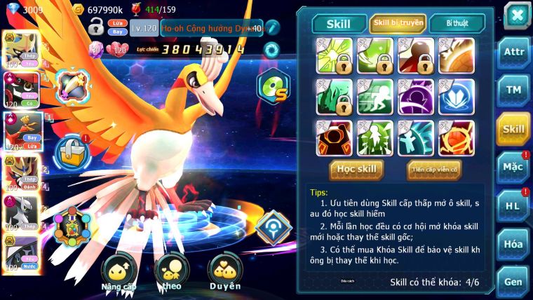 Mã : #TTS7089 - S1199 - V15 - BXH : 4 - Top4-5/C19 - 628S - Vua Kiếm Khiên Bá Chủ Arc Thép Dnm Tapu Bulu & Ho-oh CHD Full Dame