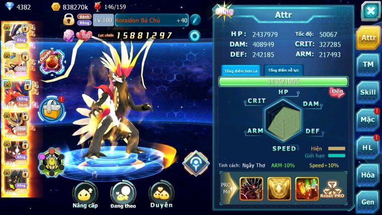 Mã : #TTS7099 - S1734 - BXH:6 - V17  - 22K Sách - Miraidon Koraidon Bá Chủ Kiếm Khiên Bc Cặp ZFlare + Z100 Bc 3 Team Hot