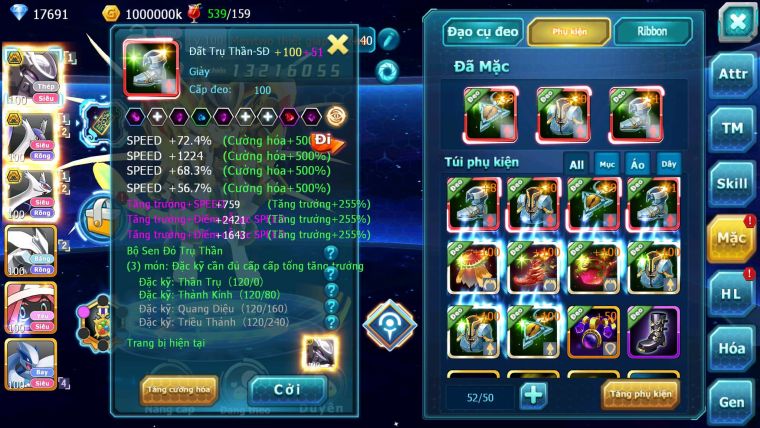 Mã : #TTS7094 - S1530 - V10 - Mew Giap Bá Chủ Cặp Lati bc Unvoa Nhiều Pet HT