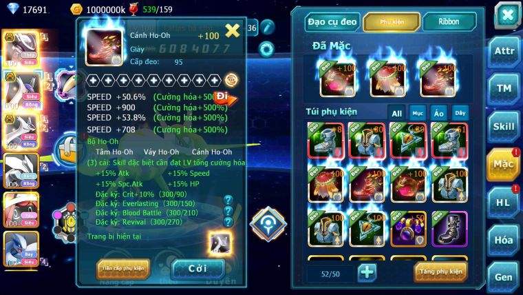 Mã : #TTS7094 - S1530 - V10 - Mew Giap Bá Chủ Cặp Lati bc Unvoa Nhiều Pet HT