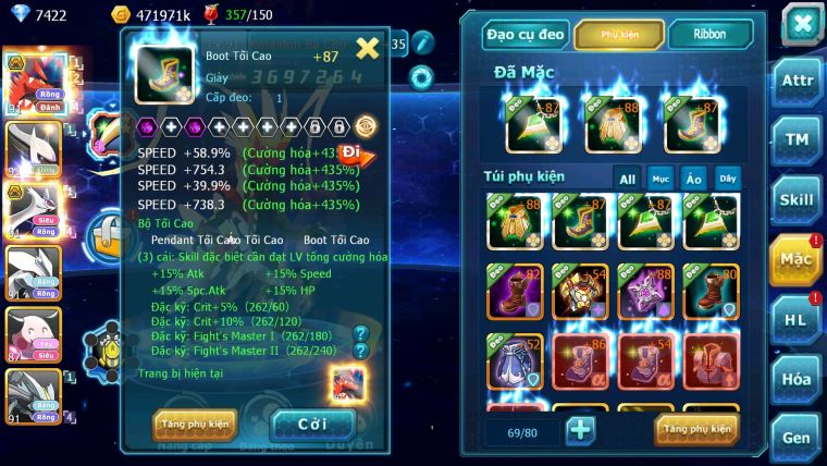 Mã : #TTS7111 - S1895 - V13 - BXH : 6 - Koraidon Bá Chủ - ST Lati Unvoa