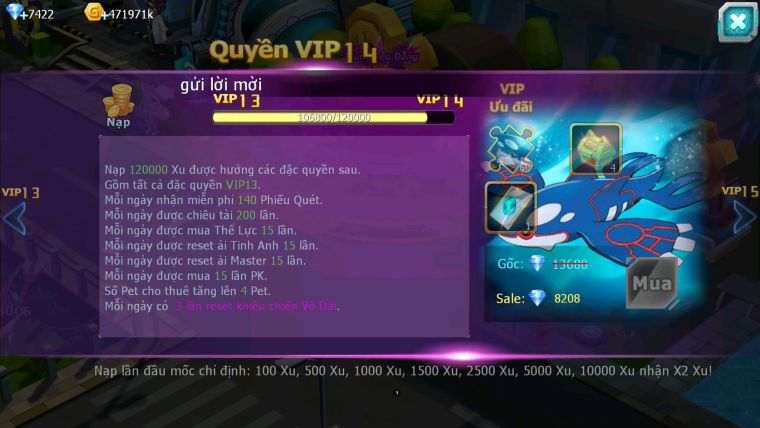 Mã : #TTS7111 - S1895 - V13 - BXH : 6 - Koraidon Bá Chủ - ST Lati Unvoa