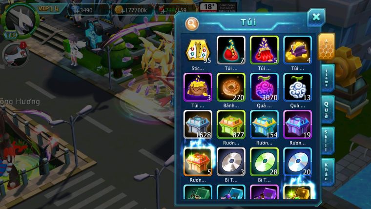 Mã : #TTS7110 - S1873 - BXH5:  V14 - Sáng Thế Cộng Hưởng Dynamax Tapu Bulu Bc Arc Raikou