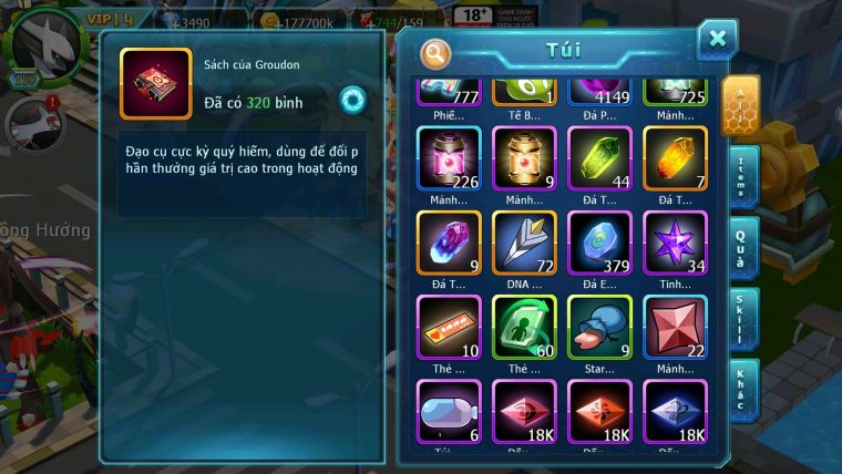 Mã : #TTS7110 - S1873 - BXH5:  V14 - Sáng Thế Cộng Hưởng Dynamax Tapu Bulu Bc Arc Raikou