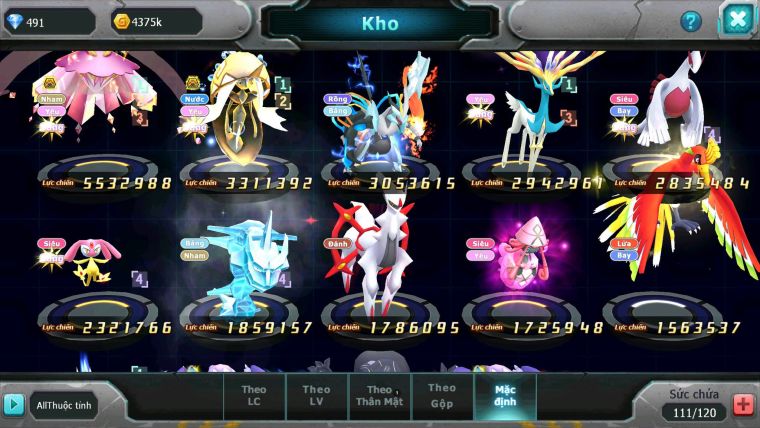Mã : #TTS7108 - S1727 - V3 - Diancie Bc Tapu Fini Bc Unvoa Xerm Nhiều Pet HT