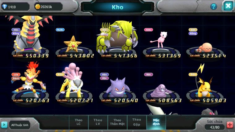 Mã : #TTS7126 - S1914 - V10 - Diancie Bc Unvoa Rắn Băng Bc Armdlo