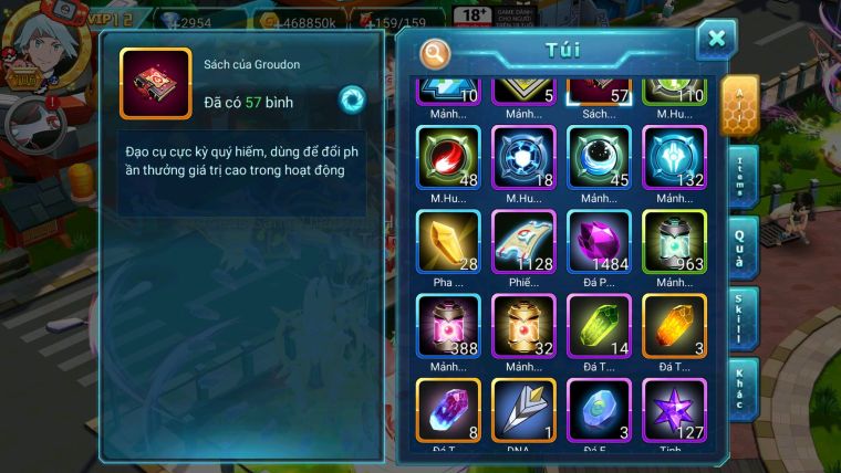 Mã :#TTS7138 - S1838 ( Đã Gộp SV) - BXH: 26  V12 - Unvoa White Black Dynamax Tapu bulu cặp lati