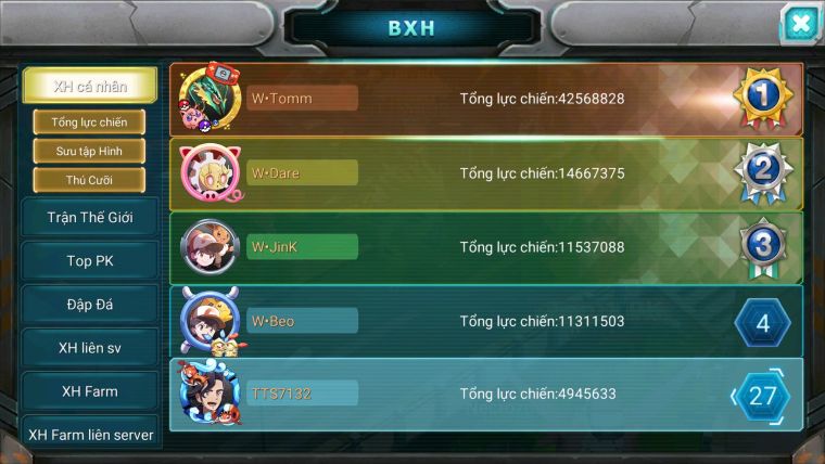 Mã : #TTS7132 - S1884 - V6 - BXH: 27 - Giratina Unvoa Mashadow