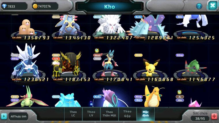 Mã : #TTS7140 - S1874 - V8 - BXH : 6PK - Unvoa White Black Bá Chủ Kyogre Zoroa