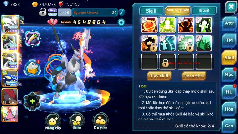 Mã : #TTS7140 - S1874 - V8 - BXH : 6PK - Unvoa White Black Bá Chủ Kyogre Zoroa