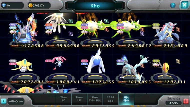 Mã : #TTS7144 - S1874 - BXH:7 - Unvoa Ho-oh Cặp Lati Bc Nhiều Pet HT