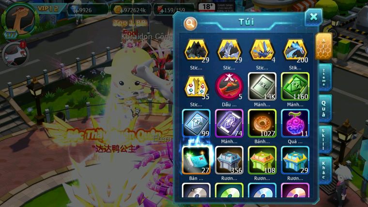 Mã : #TTS7154 - S1793 - V12 - BXH : 40 - 4K Sách - Ho-oh Dnm Thần Gio Bc Qvld Bc Yvetal Drak ho-oh
