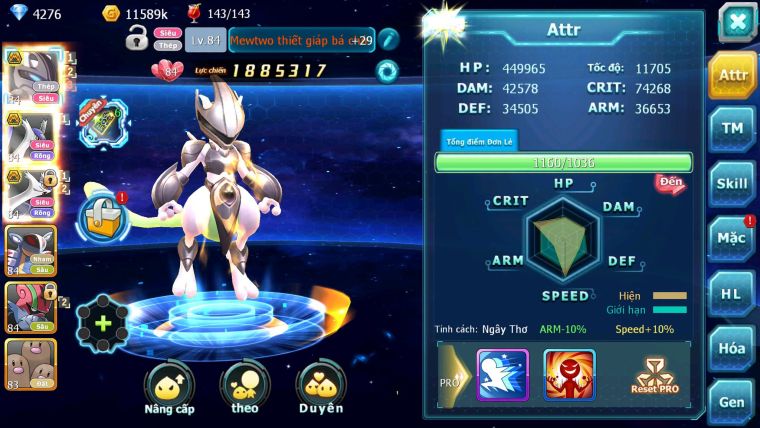 Mã : #TTS7161 - S1914 - V4 - Mew giap Bá Chủ Cặp lati Bc Armdlo sò nhiều pet HT