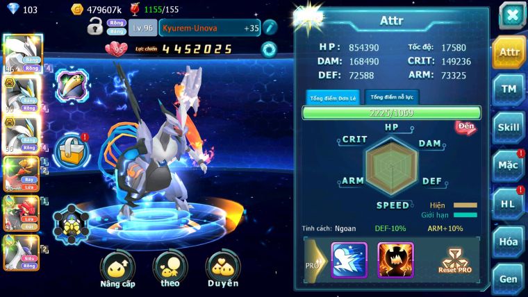 Mã : #TTS7159 - S1378 - V6 - Unova WB Bá Chủ Ho-oh Groudon Cặp Lati diancie nhiều pet ht